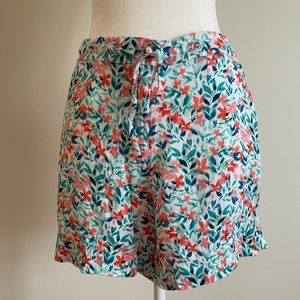Caribbean Joe Floral Shorts Size 10